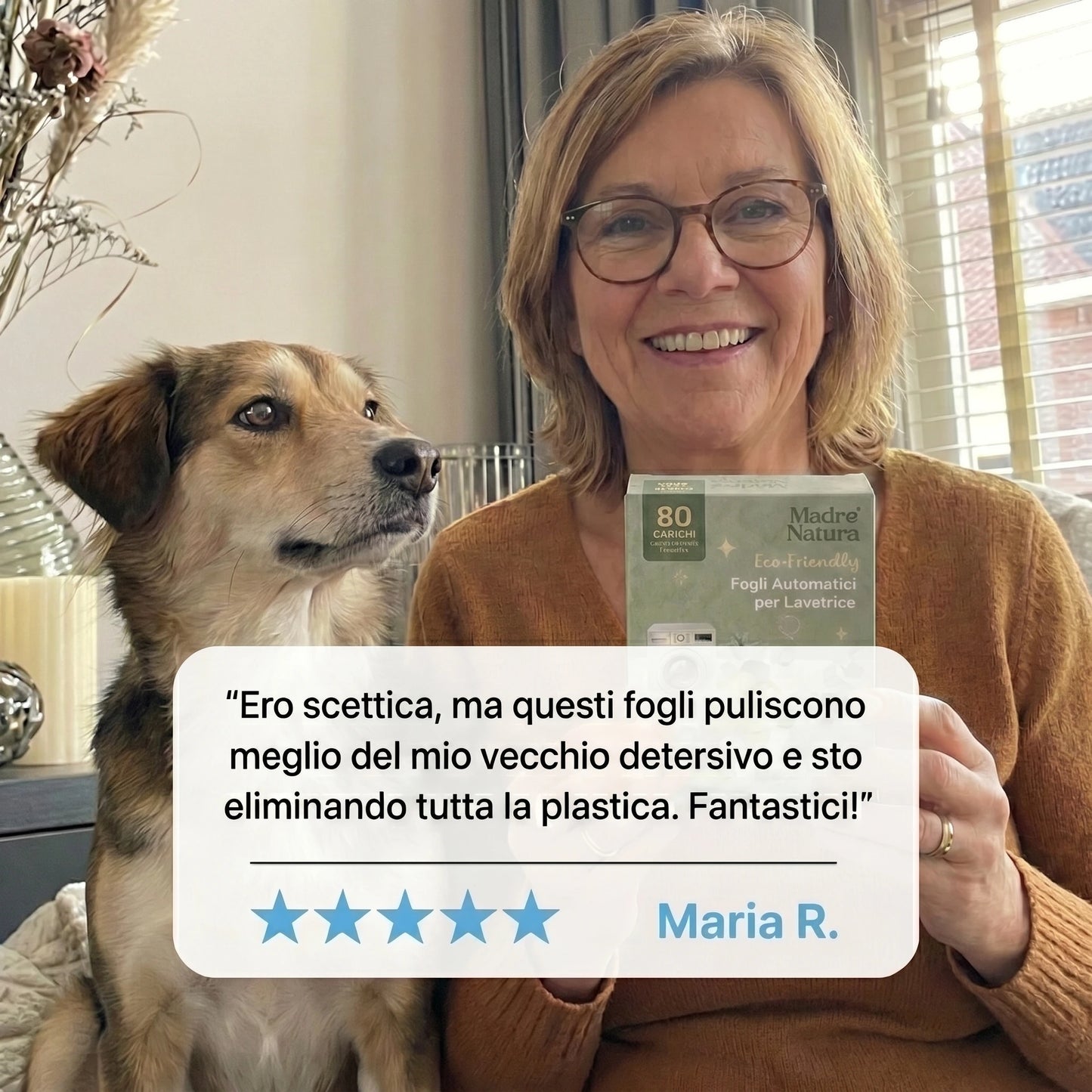 MadreNatura™ | Fogli Detergenti Per Lavatrice