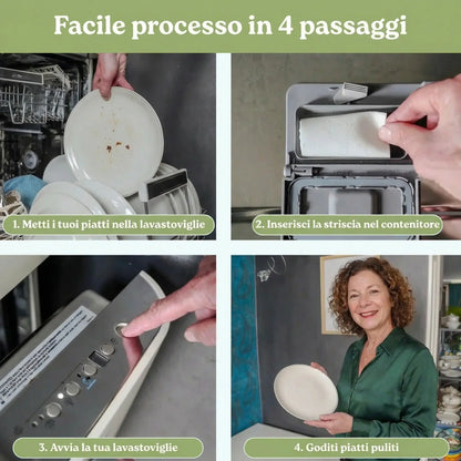MadreNatura™ | Fogli Detergenti per Lavastoviglie