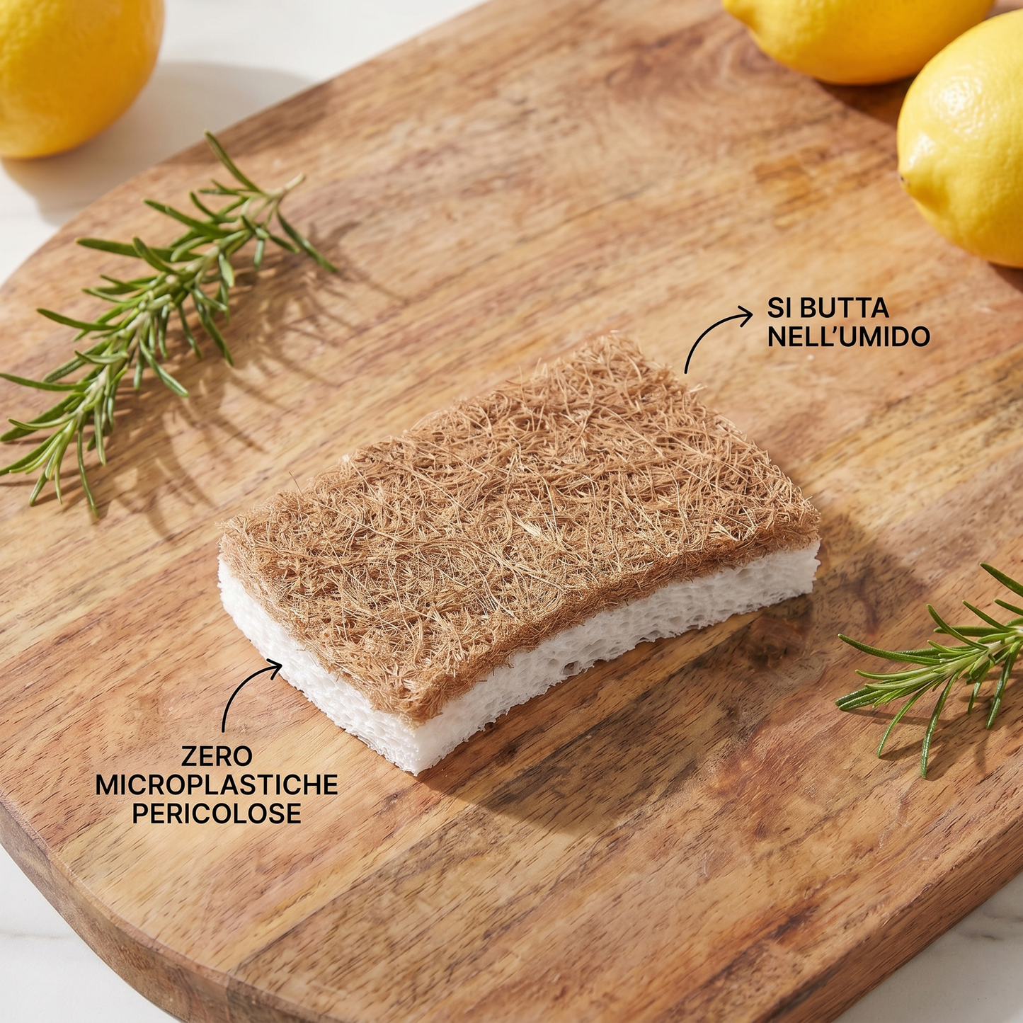 MadreNatura™ | 12 Spugne in Fibra di Cocco