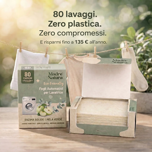 MadreNatura™ | Fogli Detergenti Per Lavatrice