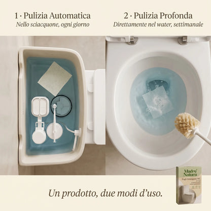 MadreNatura™ | Fogli Detergenti per il WC