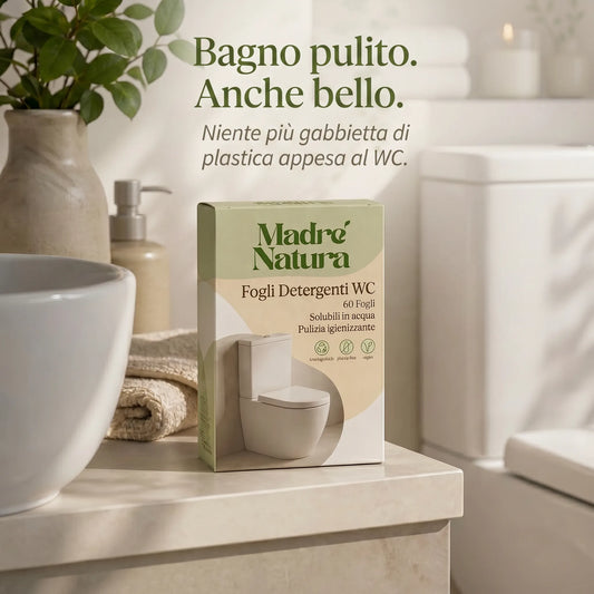 MadreNatura™ | Fogli Detergenti per il WC