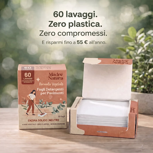 MadreNatura™ | Fogli Detergenti per Pavimenti