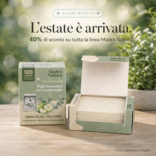 MadreNatura™ | Fogli Detergenti per Lavastoviglie