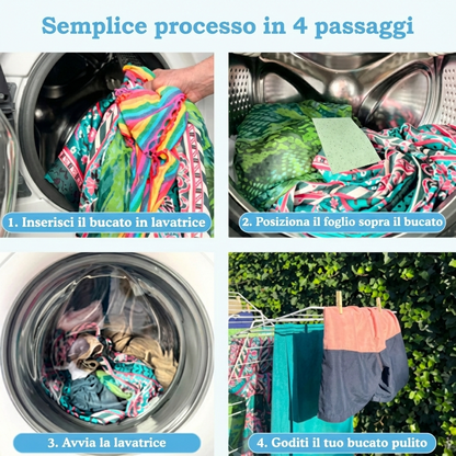 MadreNatura™ | Fogli Detergenti Per Lavatrice
